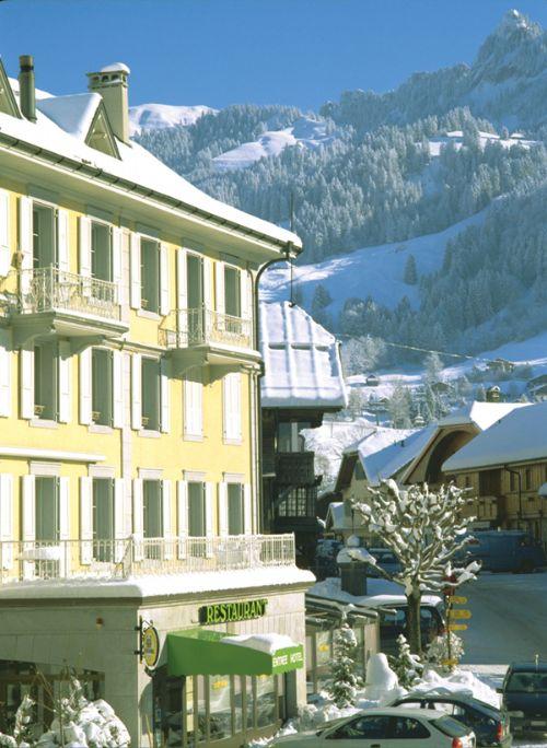 Residence Le Sapin & Bains De La Gruyere Charmey Exterior photo